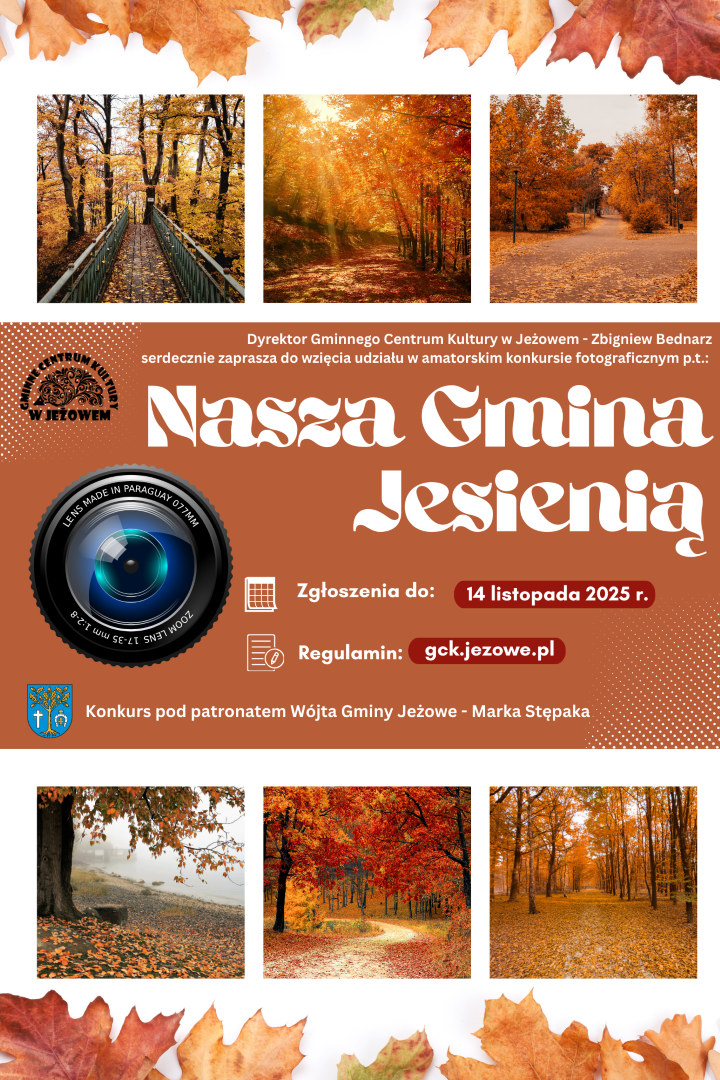 Amatorski Konkurs Fotograficzny pt. „NASZA GMINA JESIENIĄ” 