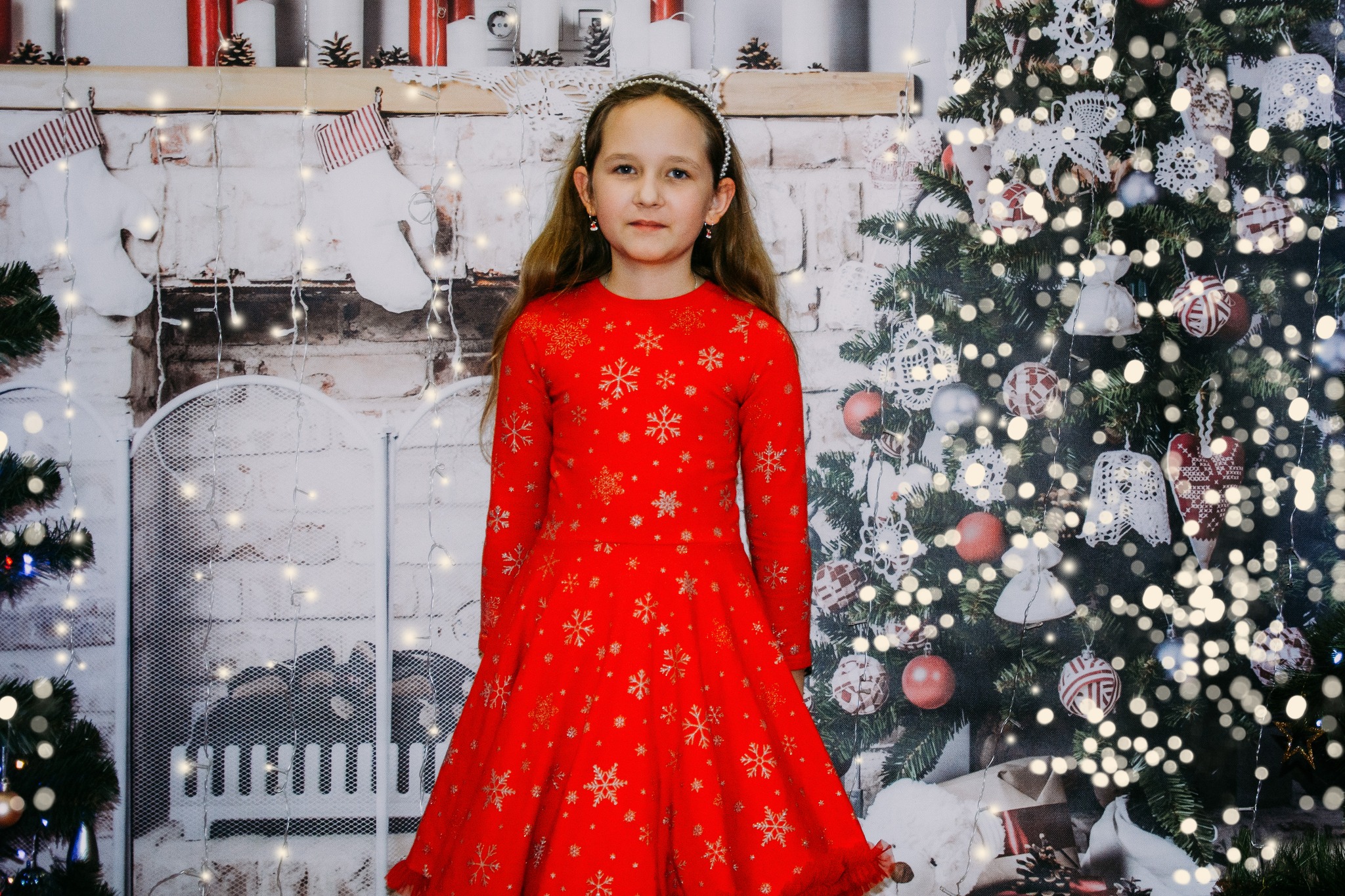 Nasza grupa wokalna w świątecznym klimacie. Kilka zdjęć z mini sesji fotograficznej.