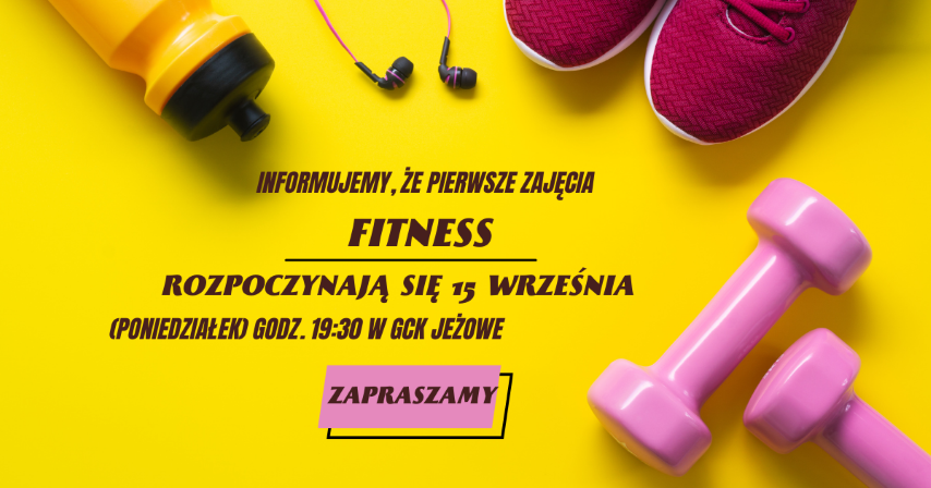 Pierwsze zajęcia fitness