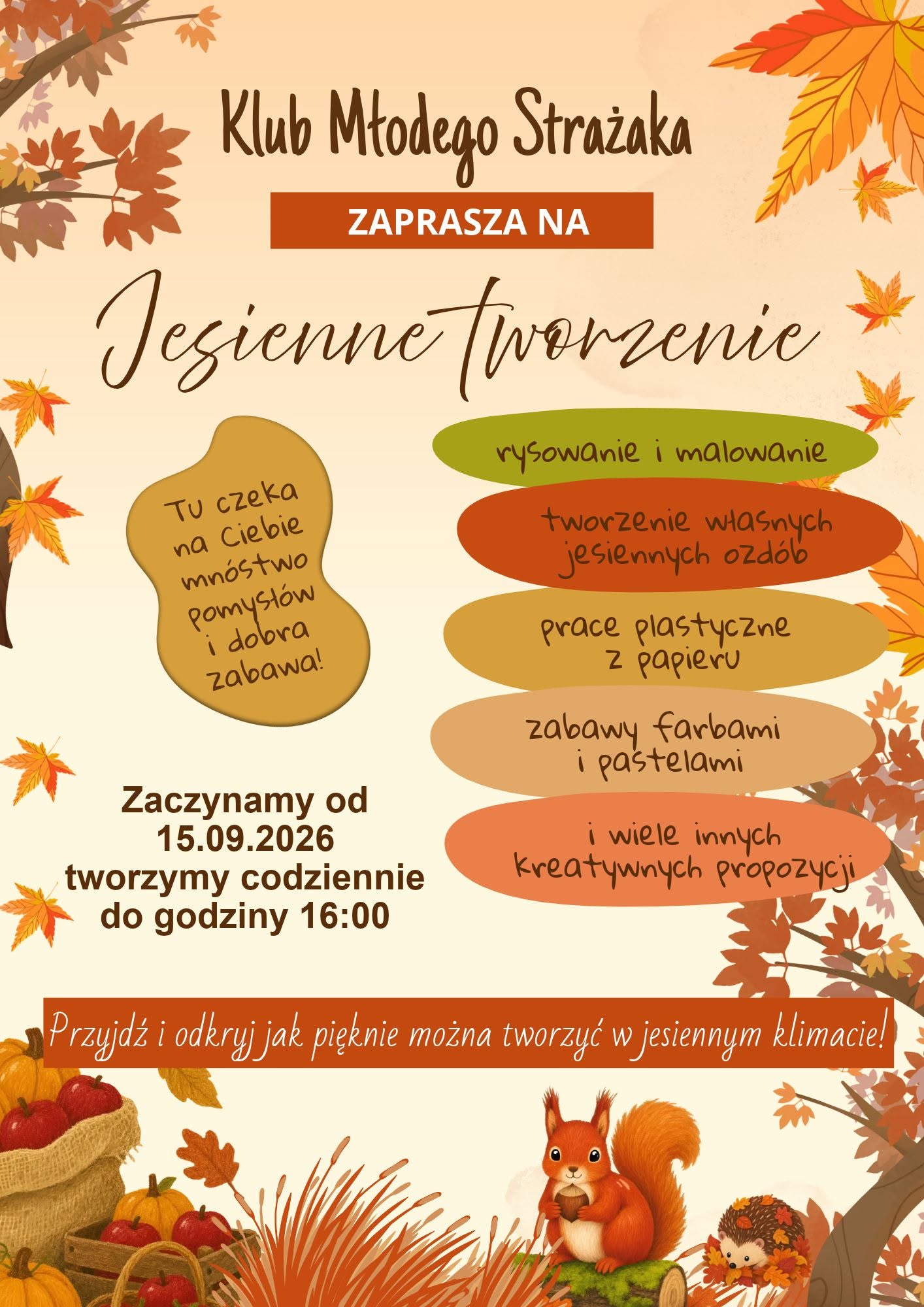 Jesienne tworzenie