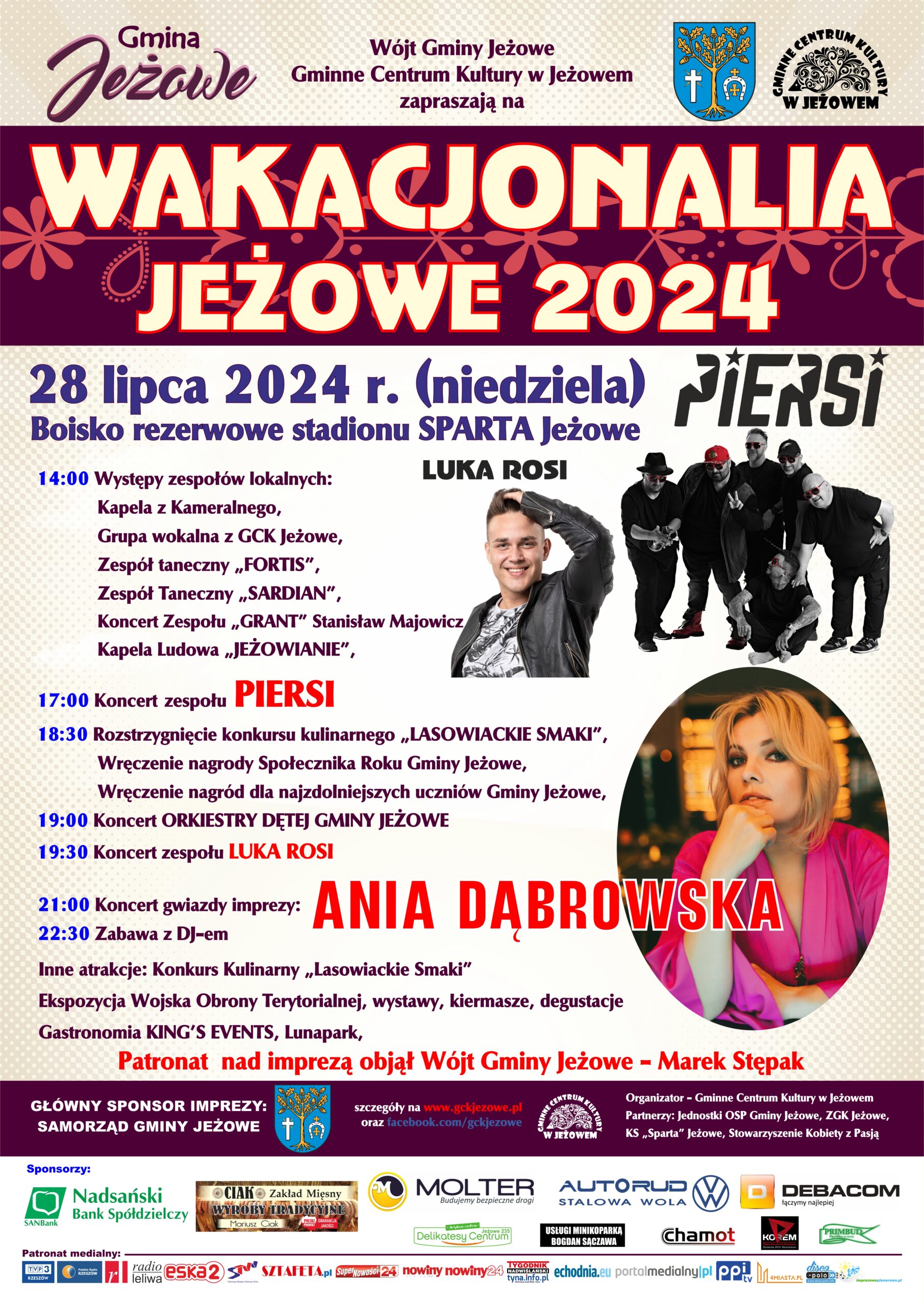 Wakacjonalia 2024 - oficjalny plakat