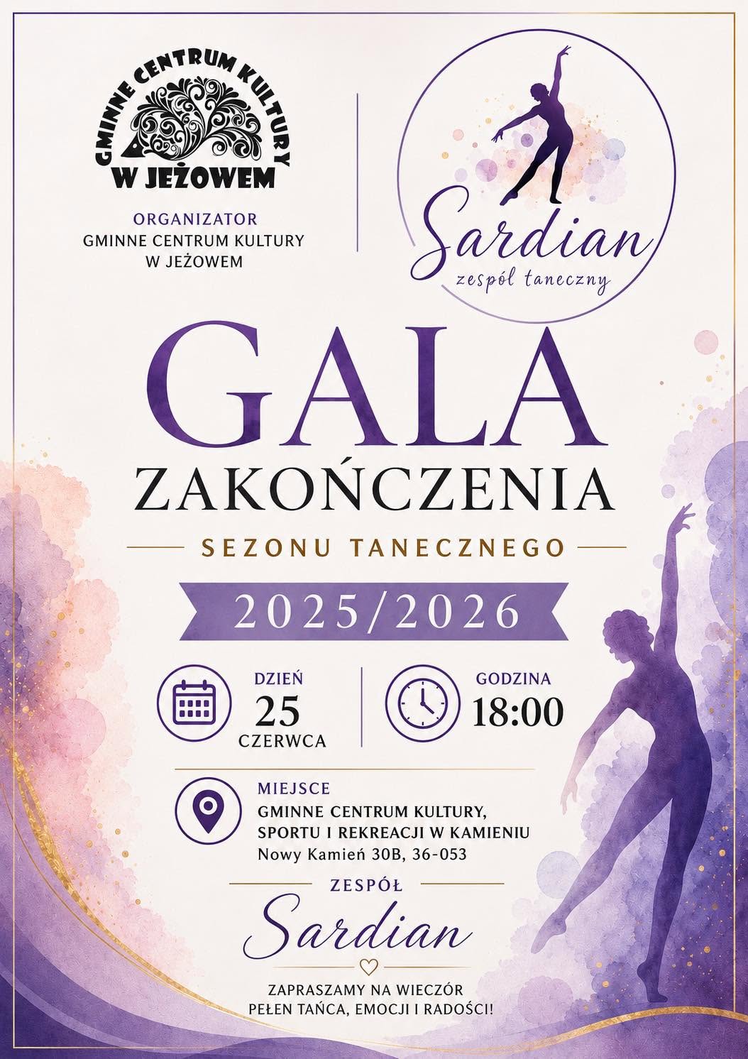 Gala zakończenia sezonu tanecznego