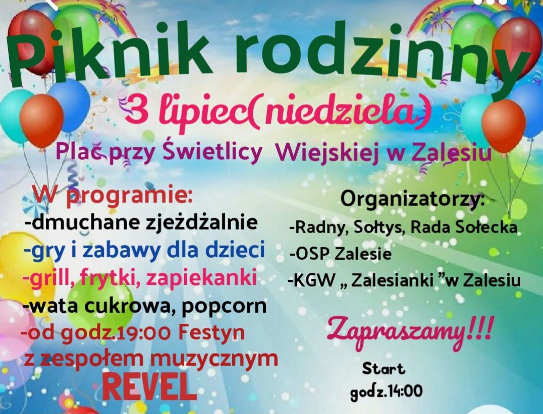 Piknik Rodzinny w Zalesiu