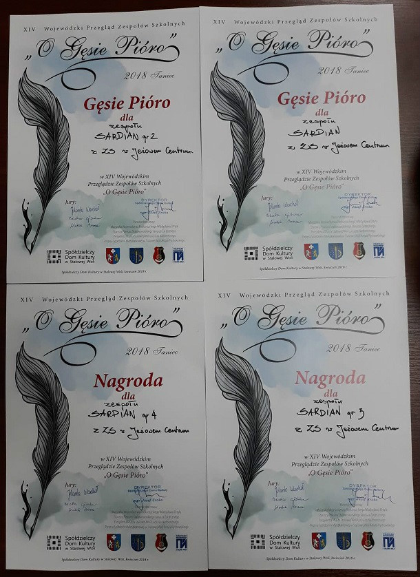 Niebywały sukces Zespołu Tanecznego SARDIAN