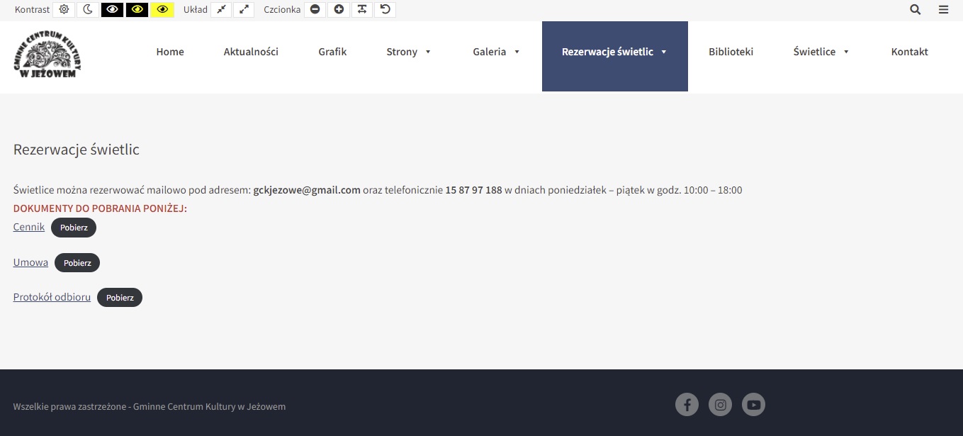 Dokumenty wynajmu remiz i świetlic wiejskich