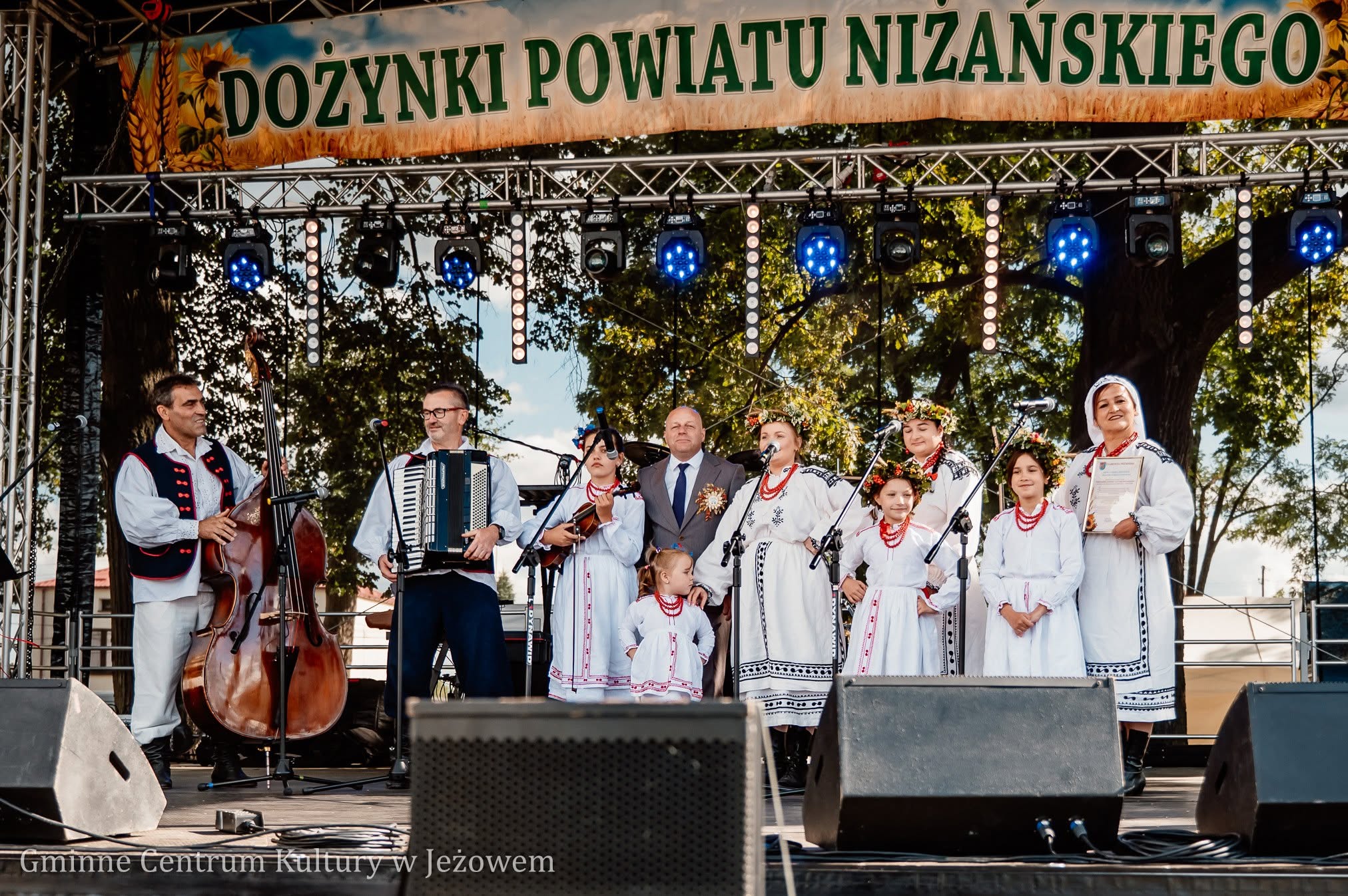 Gmina Jeżowe na Dożynkach Powiatu Niżańskiego w Ulanowie