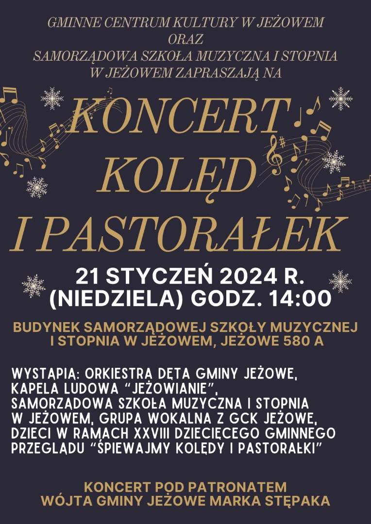 Koncert Kolęd i Pastorałek