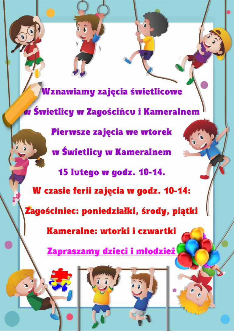 Wznowienie zajęć świetlicowych