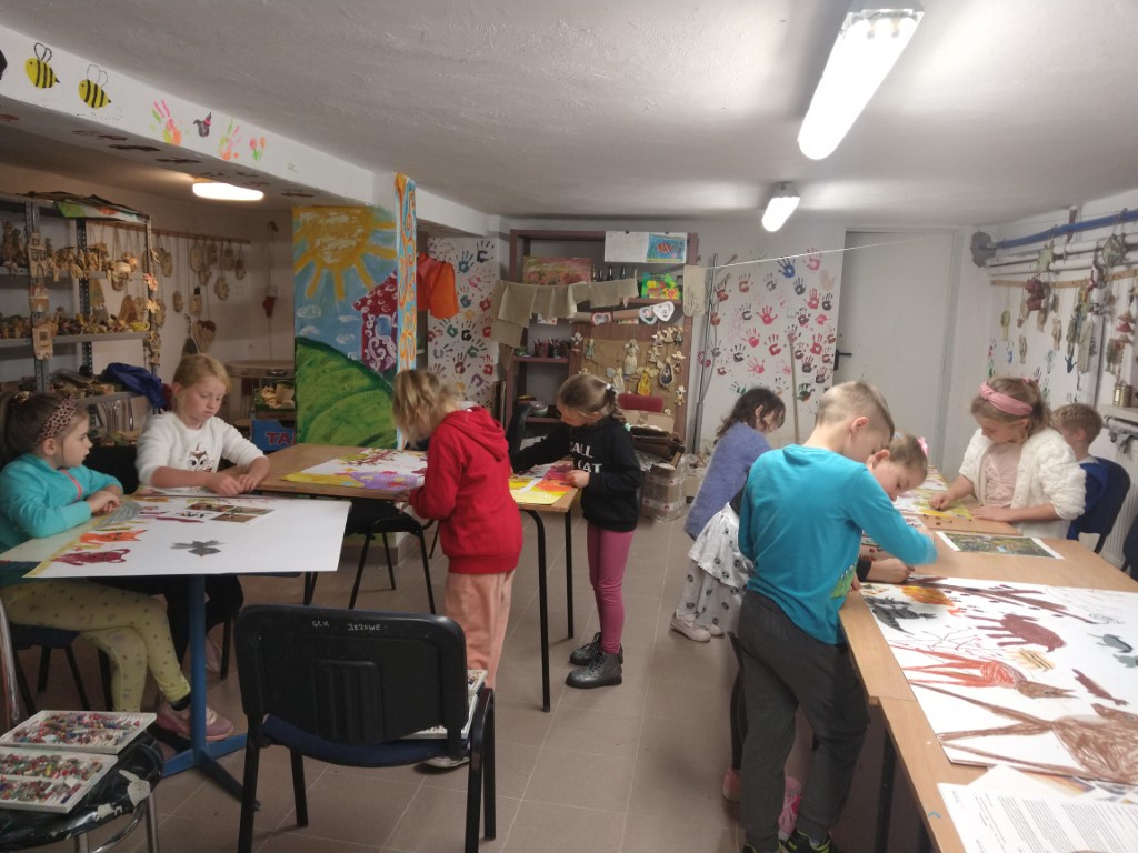 Zajęcia plastyczno-ceramiczne październik 2021