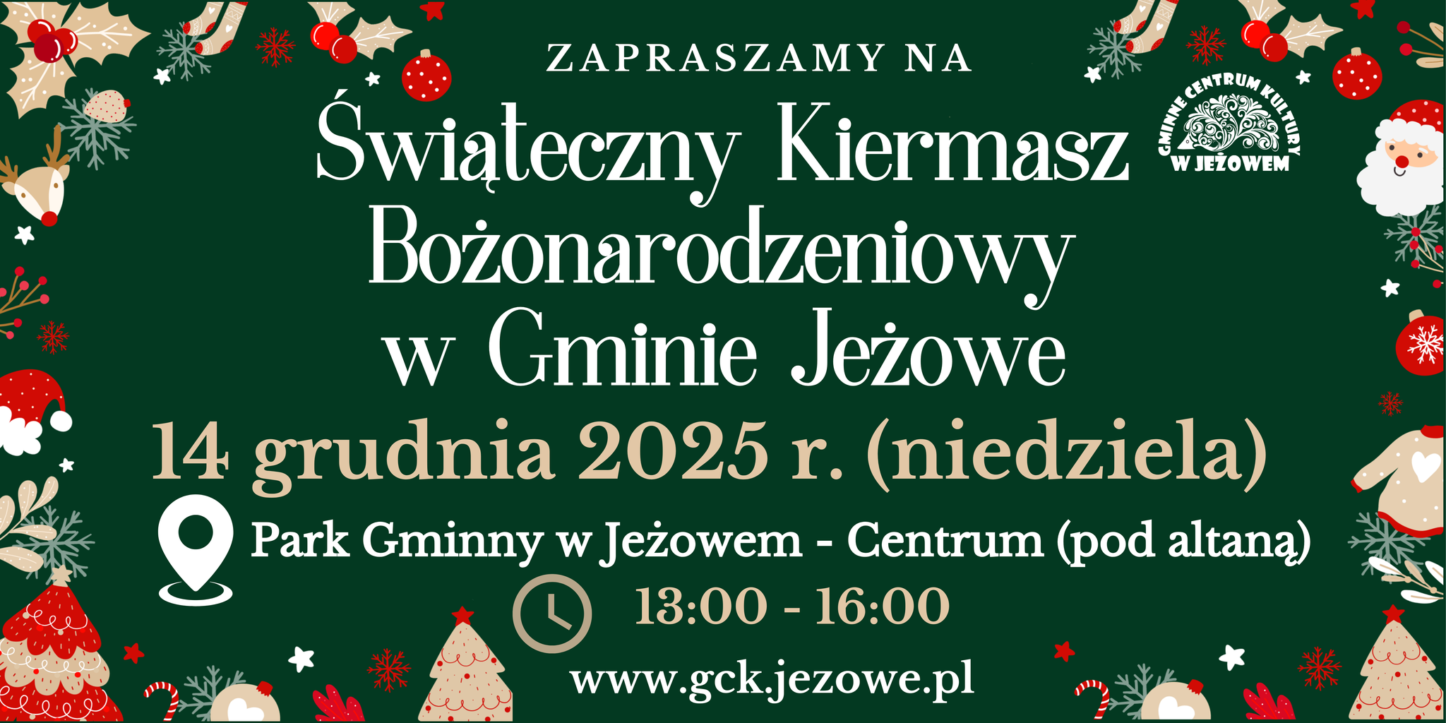 Świąteczny Kiermasz Bożonarodzeniowy  w Jeżowem 