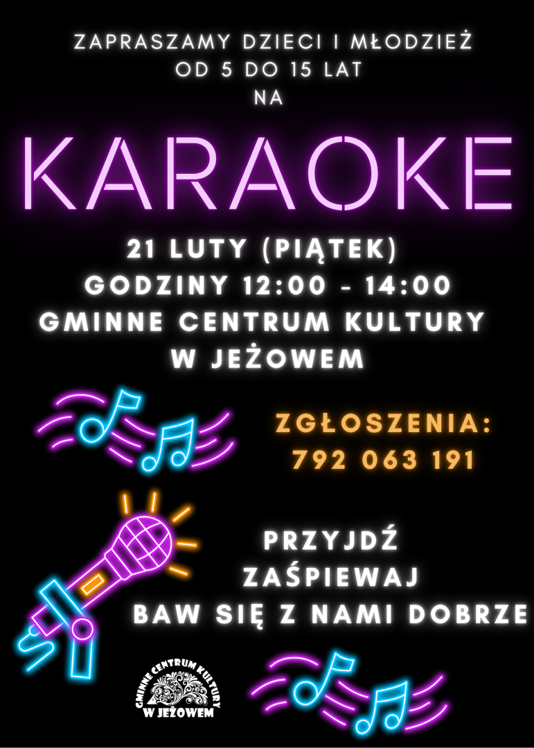 Karaoke w GCK Jeżowe