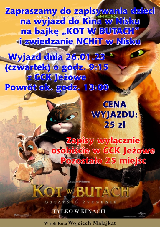 BRAK WOLNYCH MIEJSC