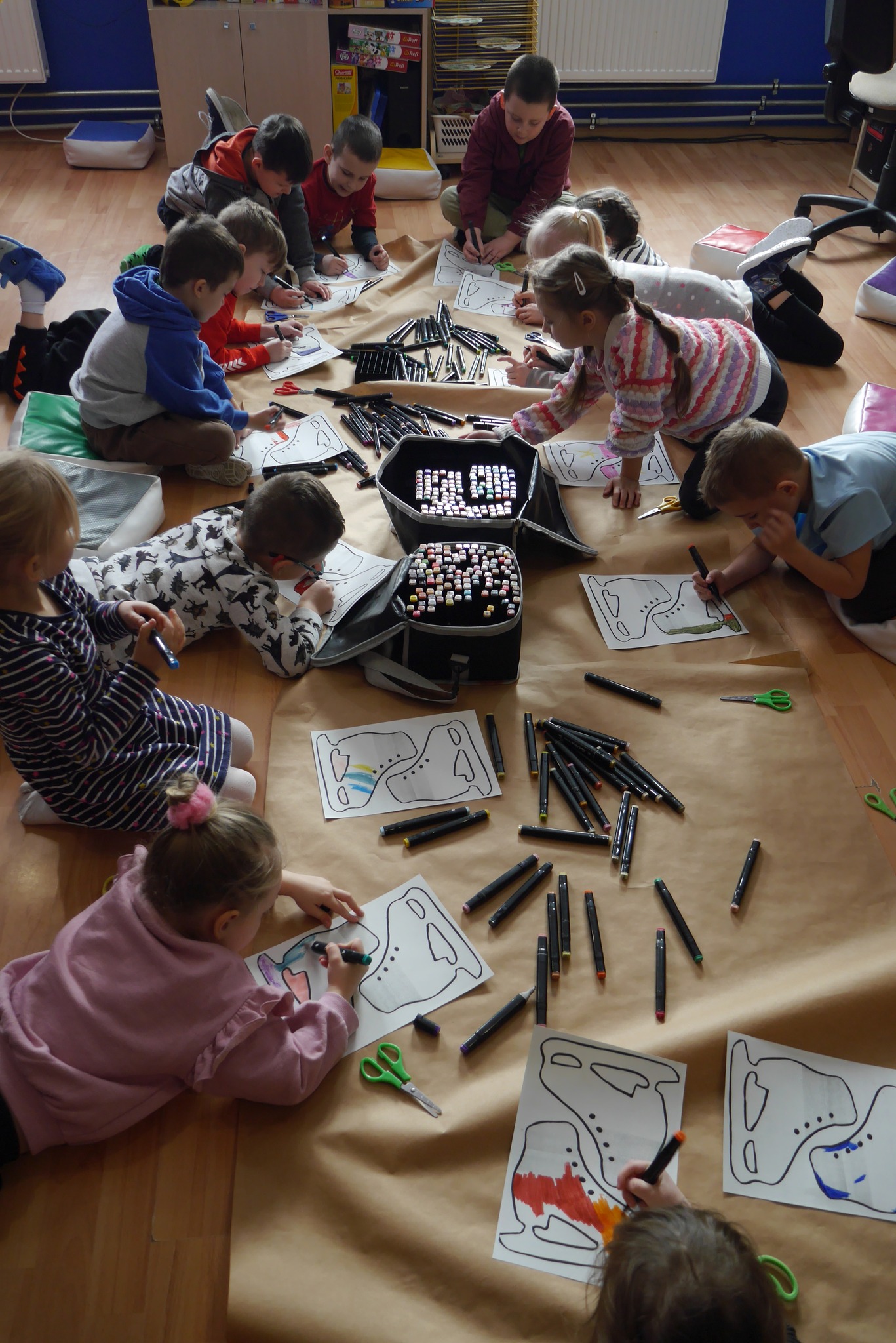 Fotorelacja z pierwszego tygodnia zajęć feryjnych w Klubie Młodego Strażaka