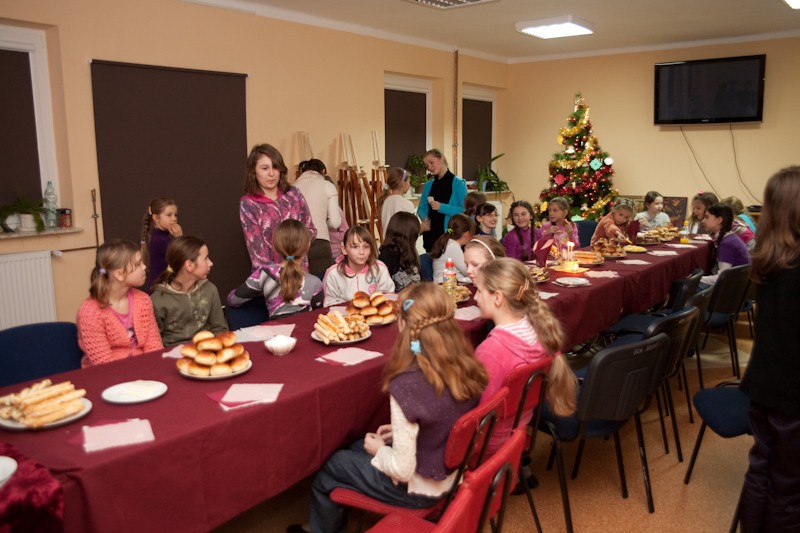 Spotkanie opłatkowe dla dzieci z GCK Jeżowe