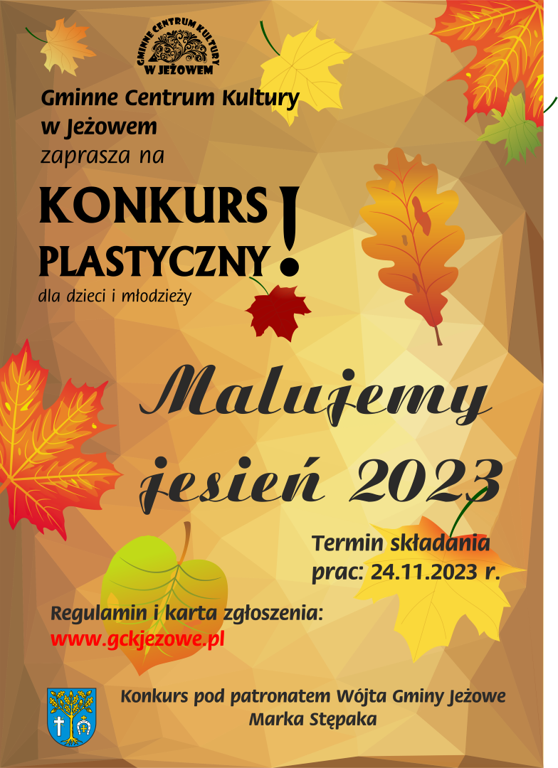 Konkurs plastyczny MALUJEMY JESIEŃ 2023