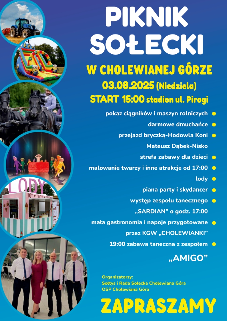 Piknik sołecki w Cholewianej Górze
