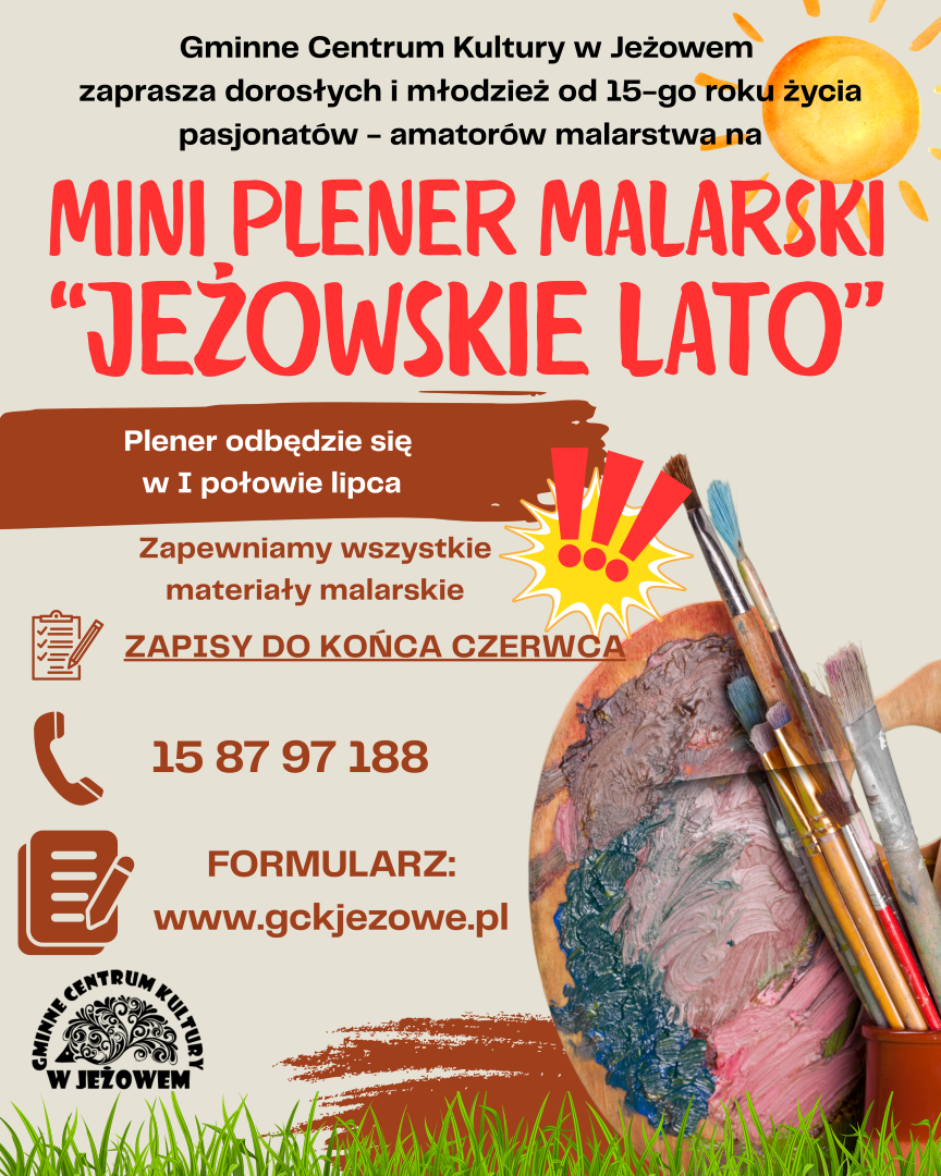 Mini Plener Malarski “Jeżowskie Lato” 2025