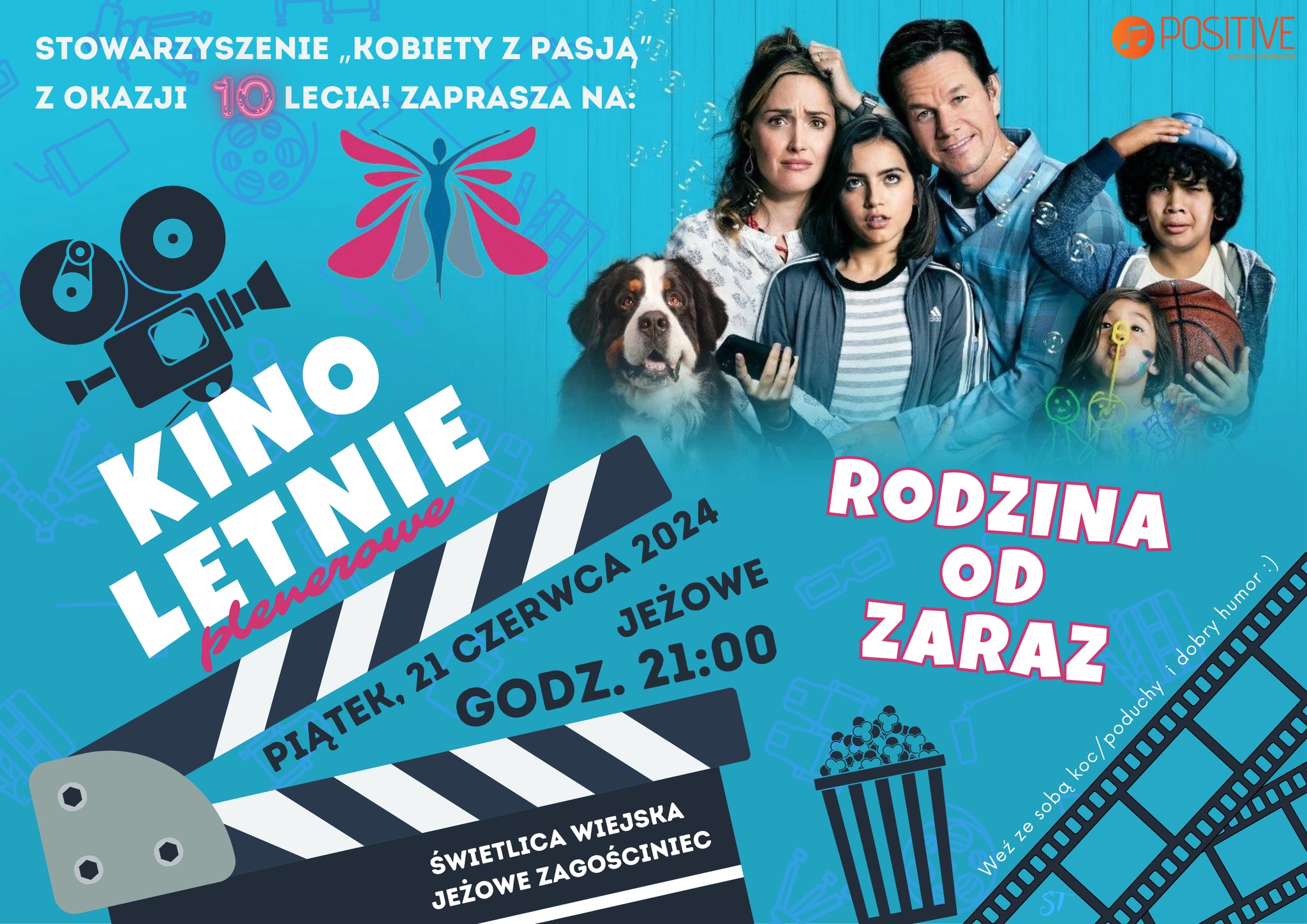 Plenerowe Kino Letnie - zapraszamy