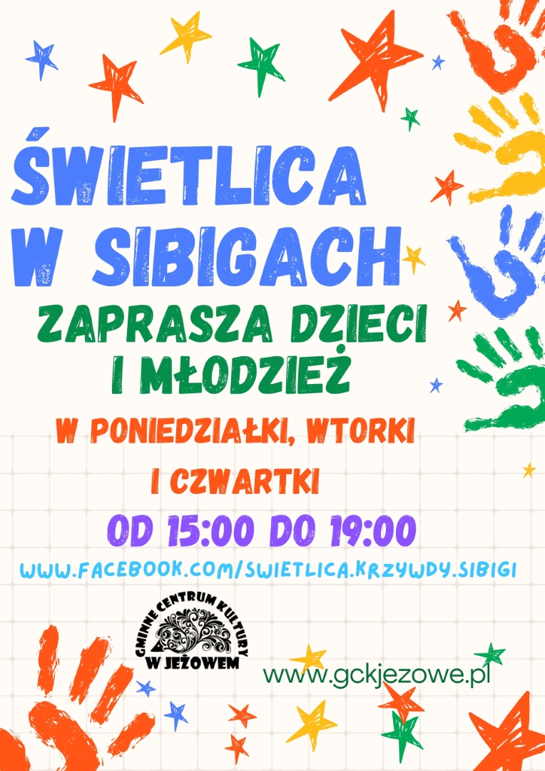 Świetlica w Sibigach zaprasza