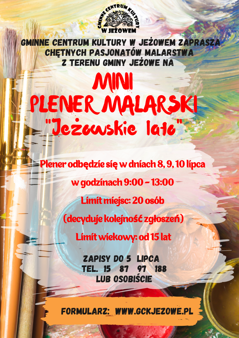 Mini Plener Malarski "Jeżowskie Lato" 2024
