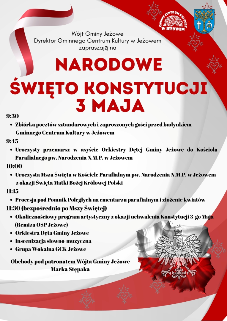 Uroczyste Obchody Narodowego Święta Uchwalenia Konstytucji 3 Maja