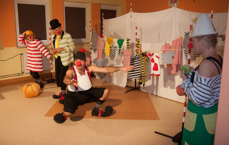 Spektakl Teatru Maska w GCK Jeżowe