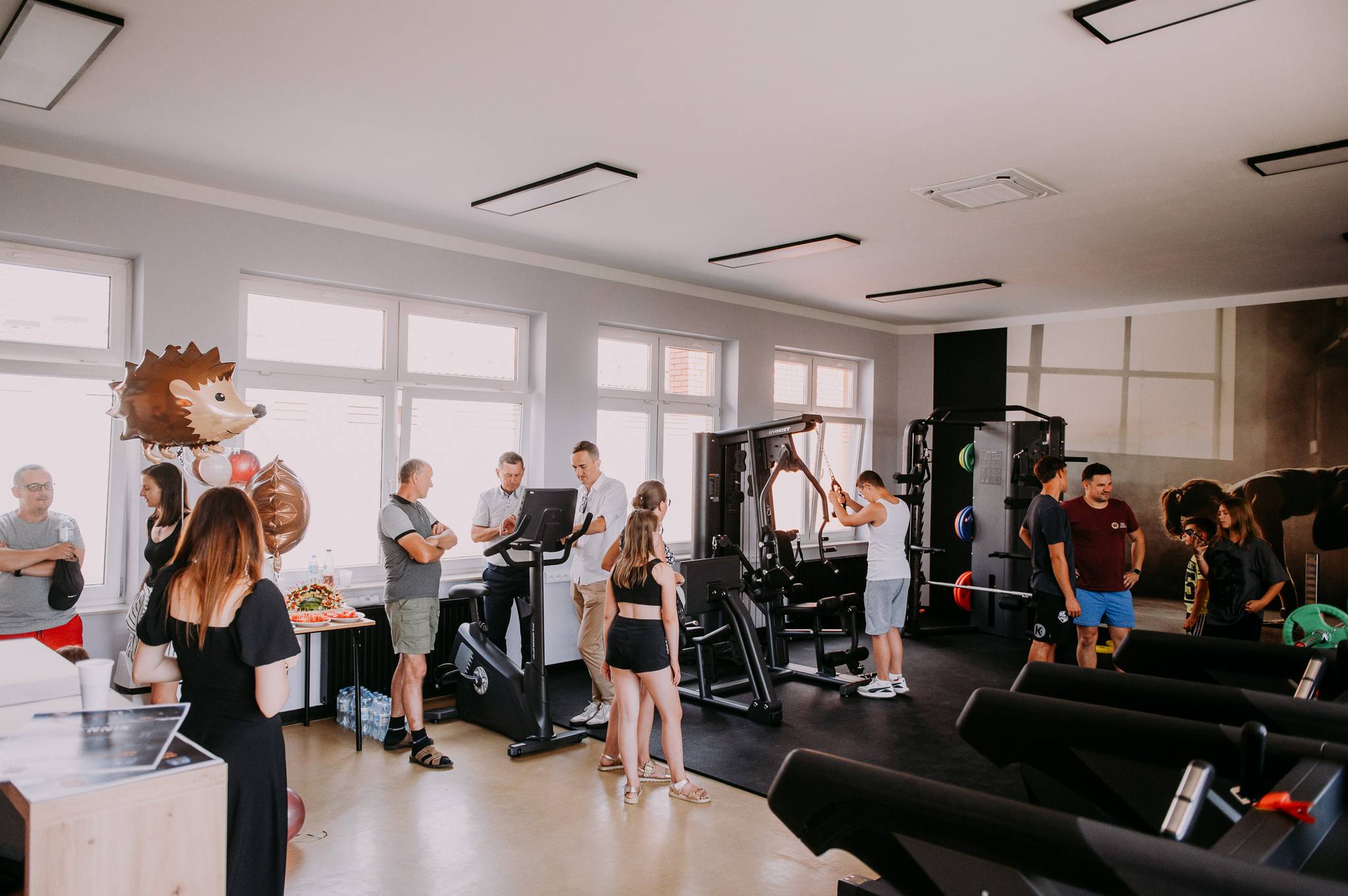 Fotorelacja z otwarcia Siłowni Gminnej Tęgi Jeż