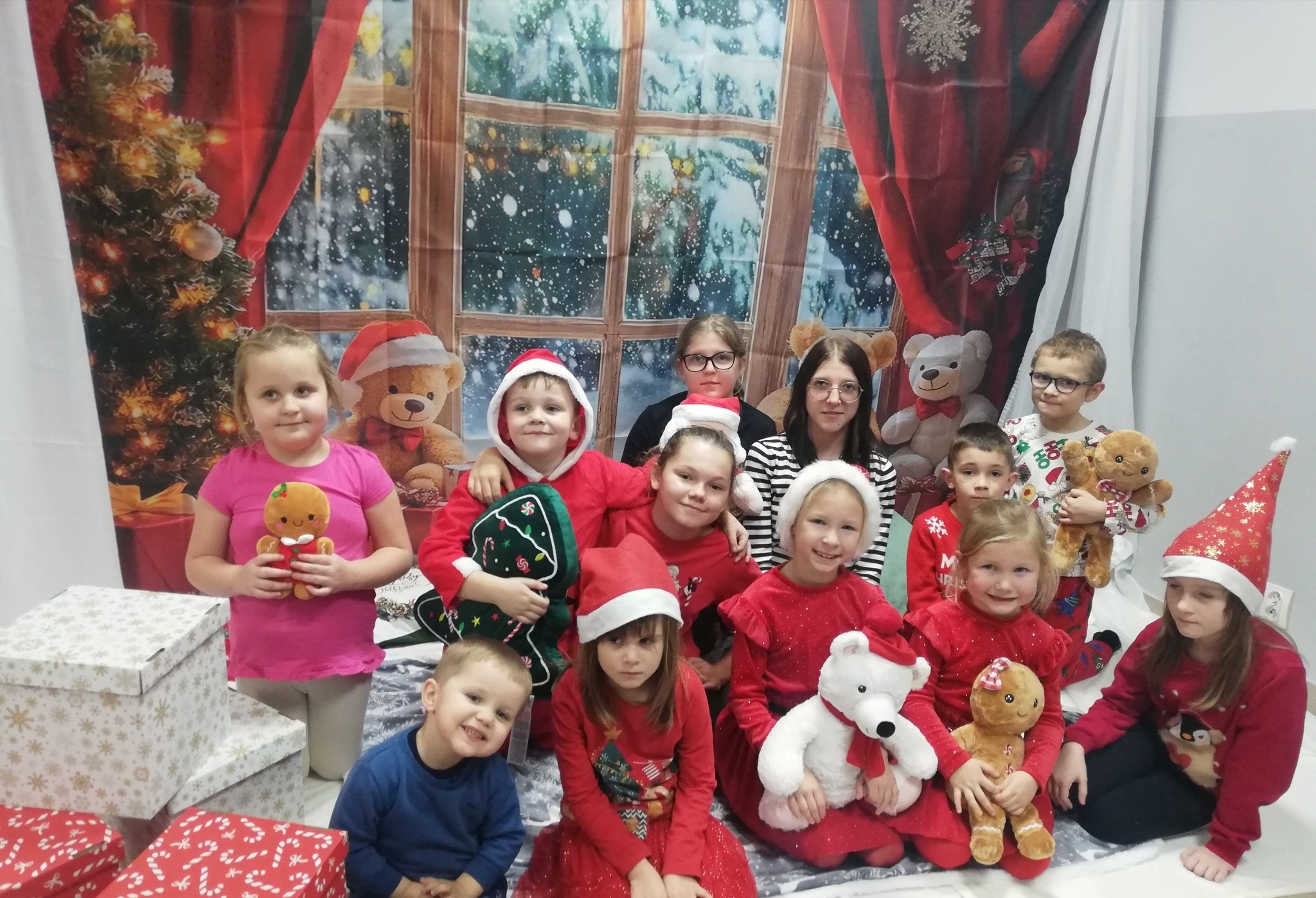 Świąteczna ścianka 