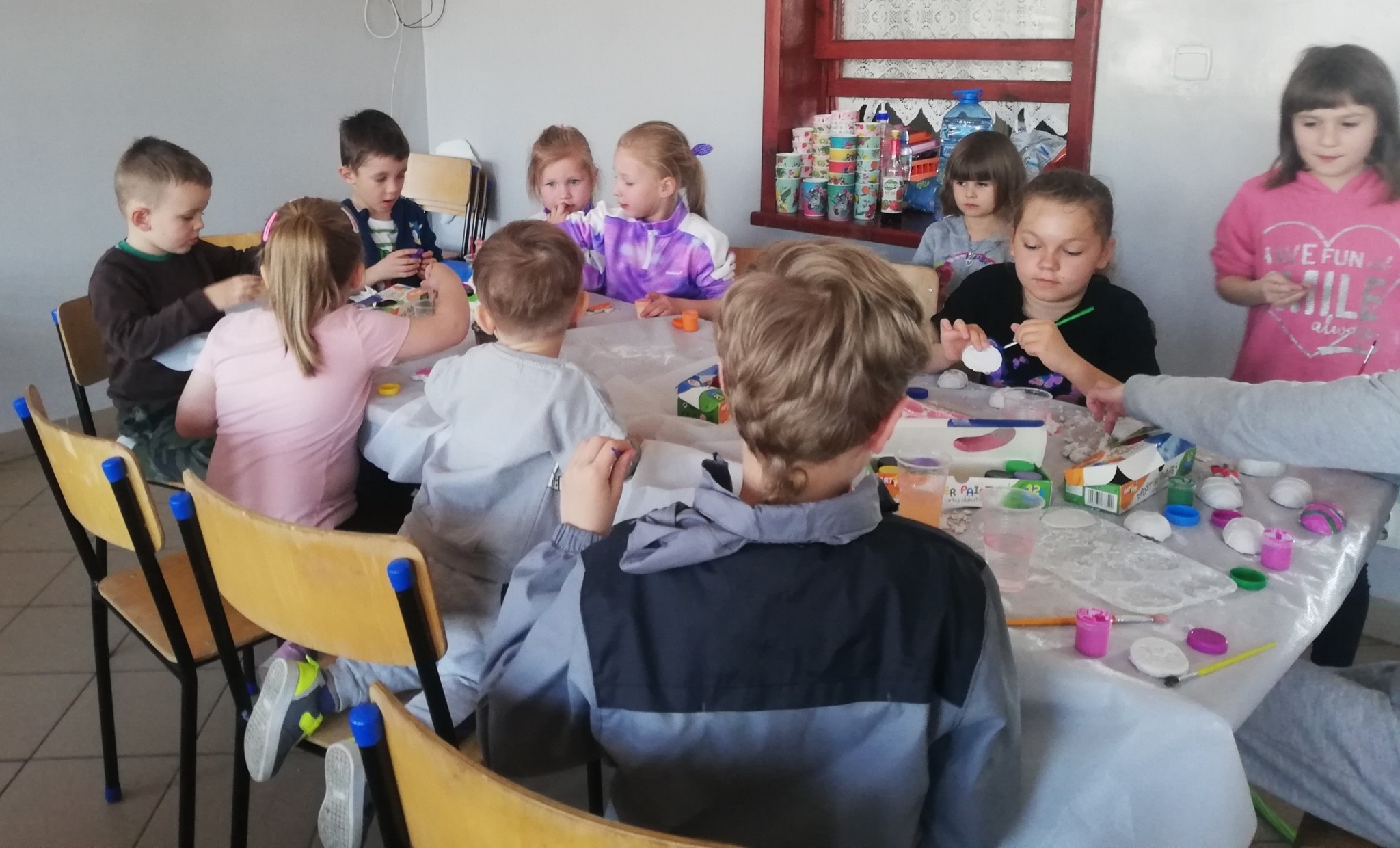 Świetlica Wiejska w Krzywdach i Sibigach - fotorelacja z marca i kwietnia