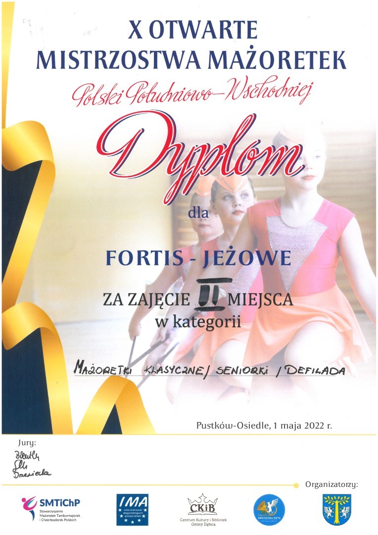 Kolejne sukcesy mażoretek "Fortis"