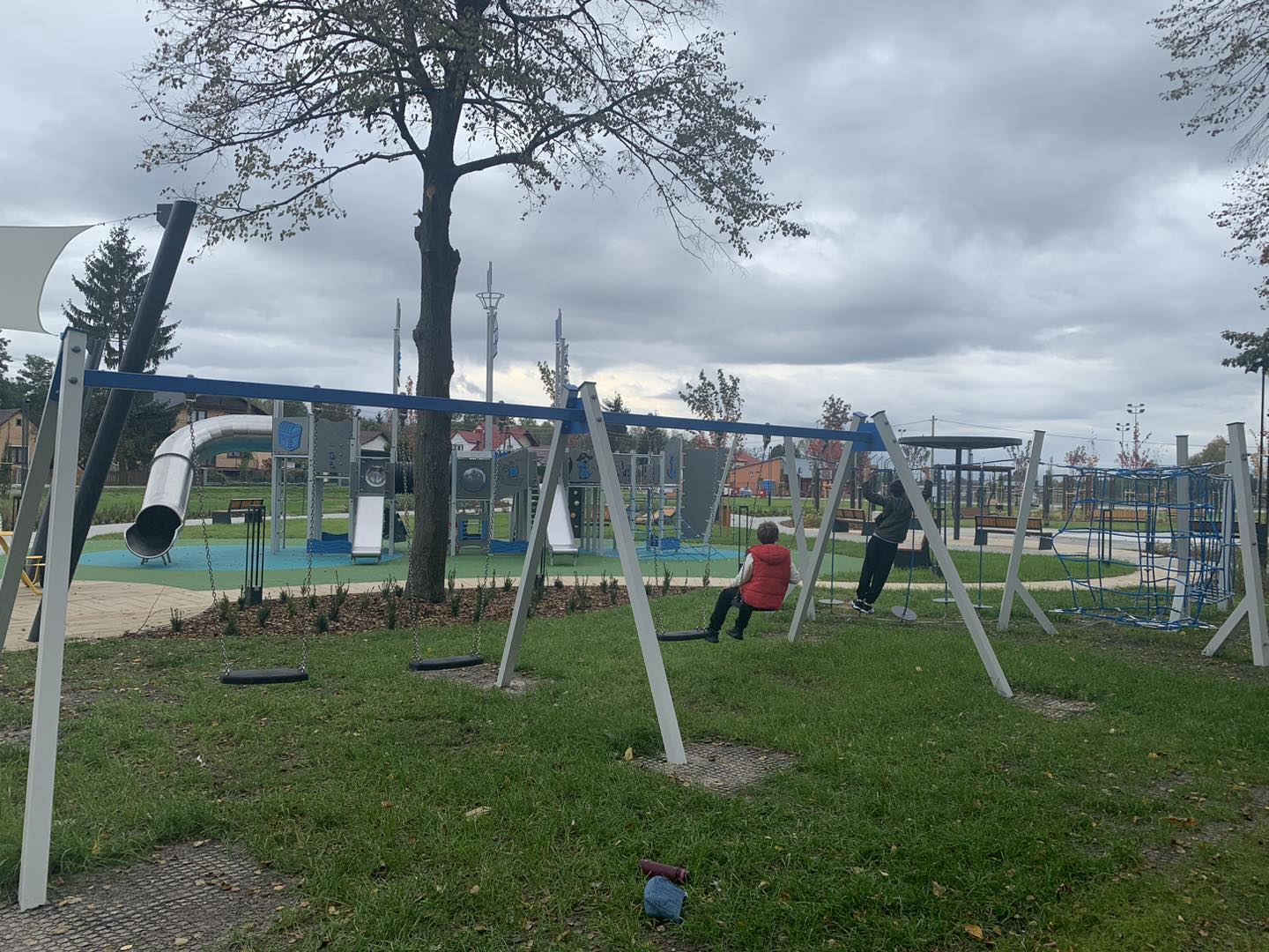 Spacer do nowo otwartego parku