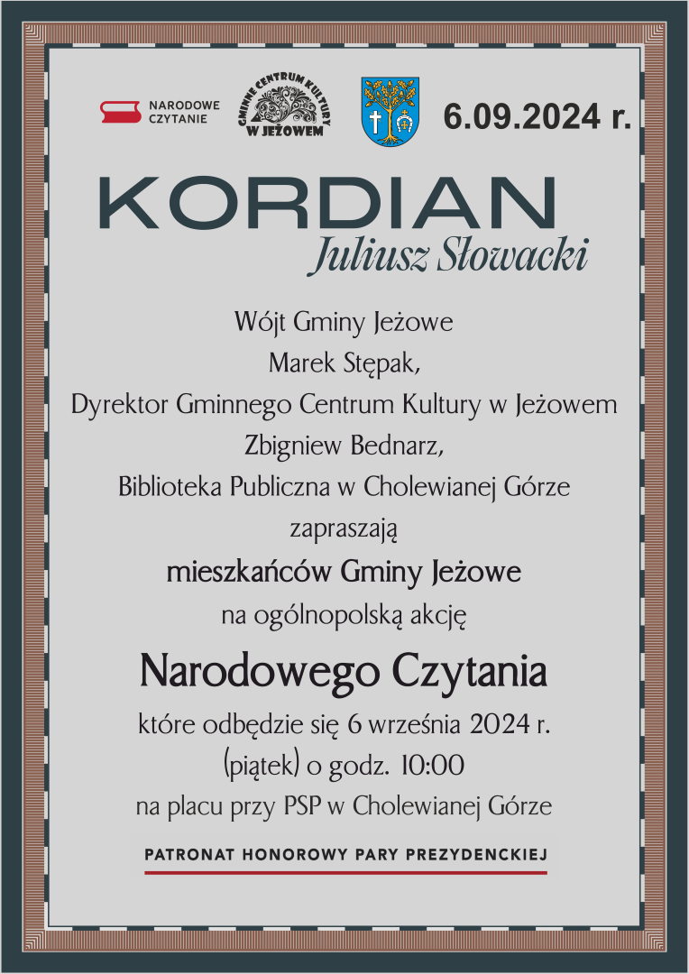 Narodowe Czytanie 2024