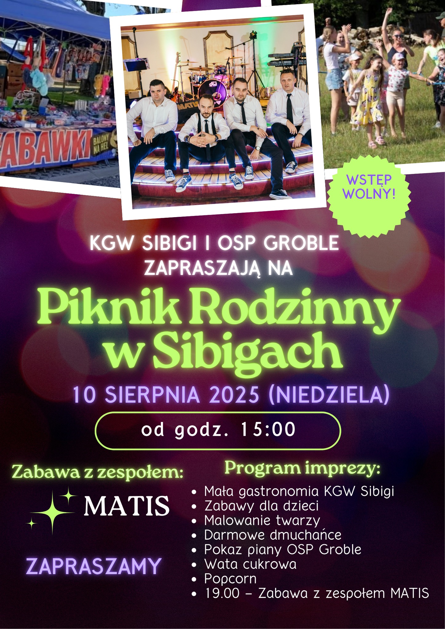 Piknik Rodzinny w Sibigach