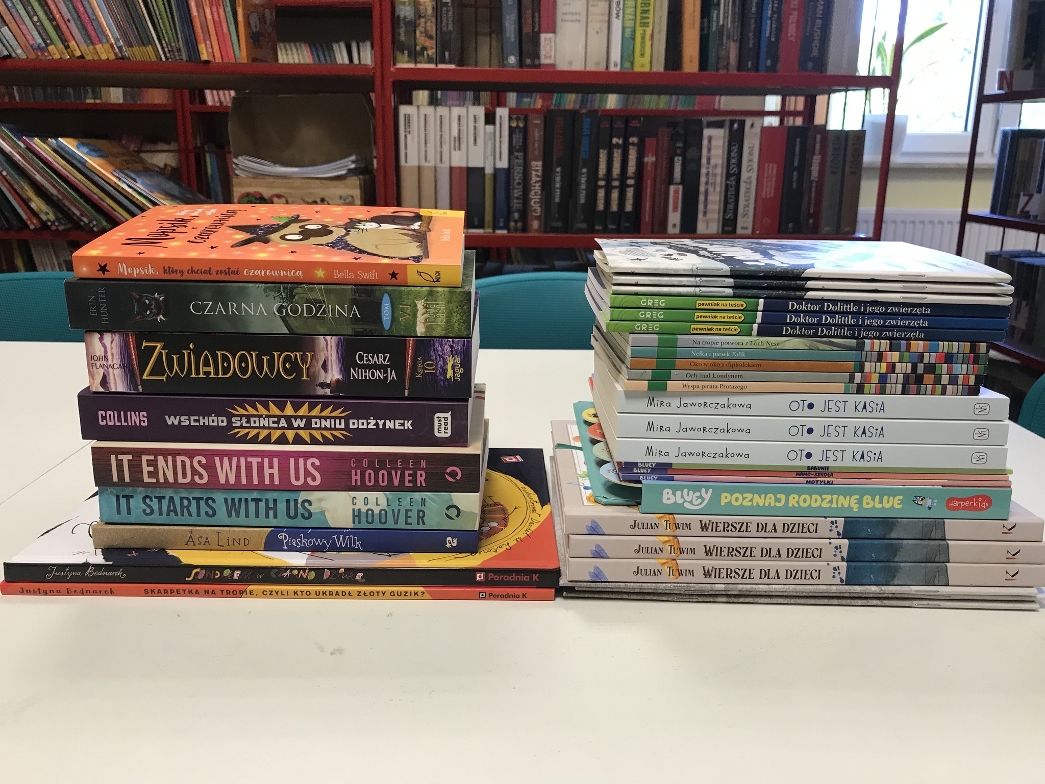 Biblioteka Publiczna w Jacie - Nowości książkowe II kwartału 2025 cz. I