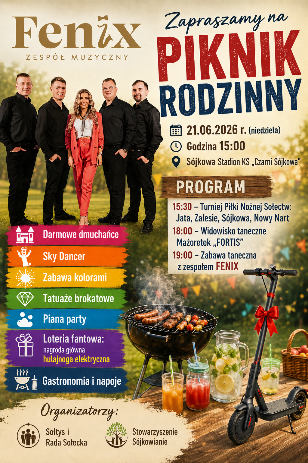 PIKNIK RODZINNY W SÓJKOWEJ