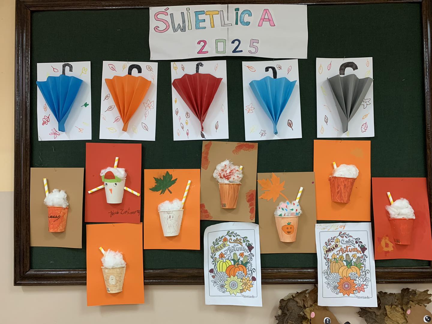 Listopadowe zajęcia na świetlicy