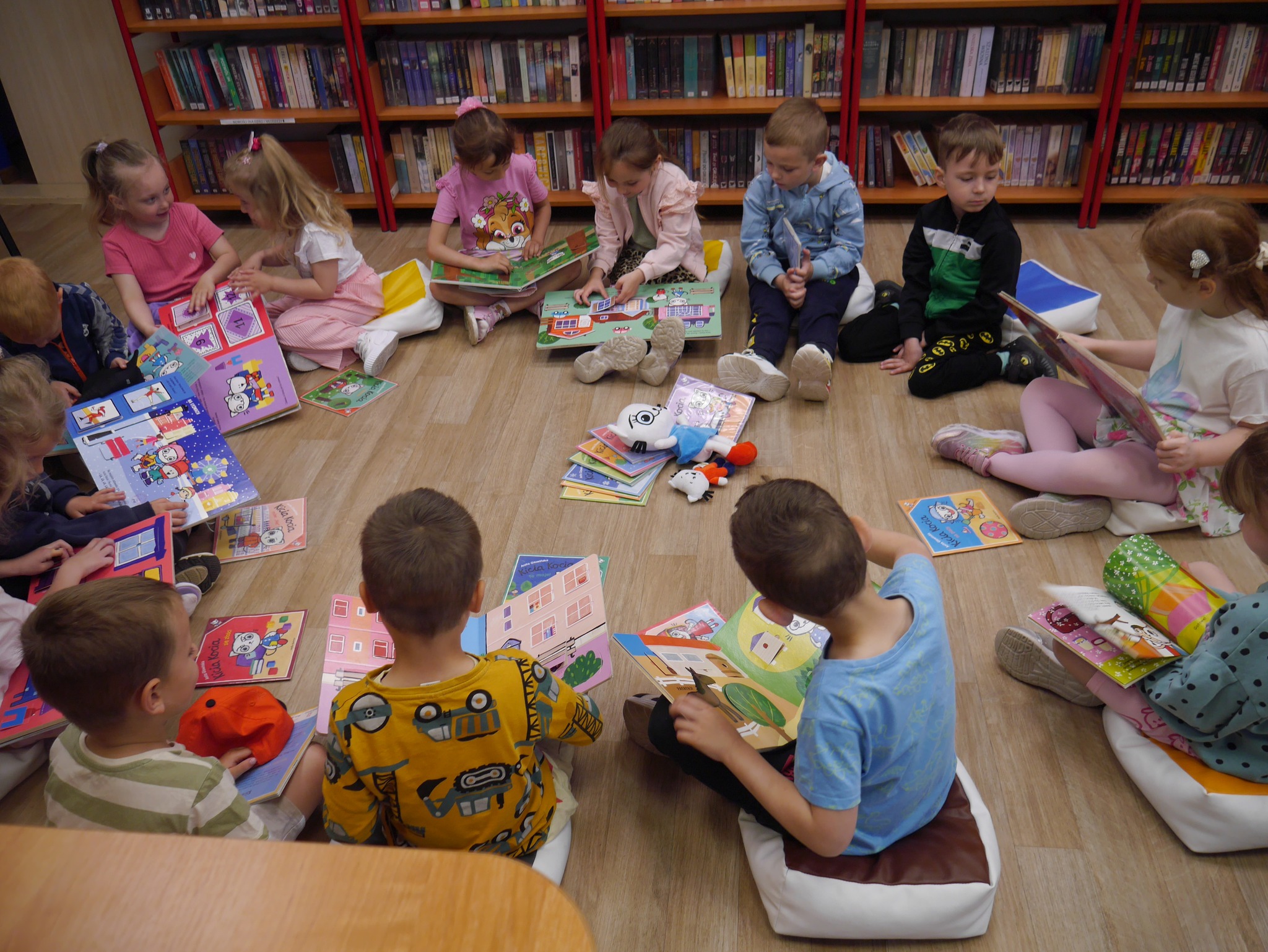 Maj to czas spotkań z przedszkolakami i uczniami klas I-III