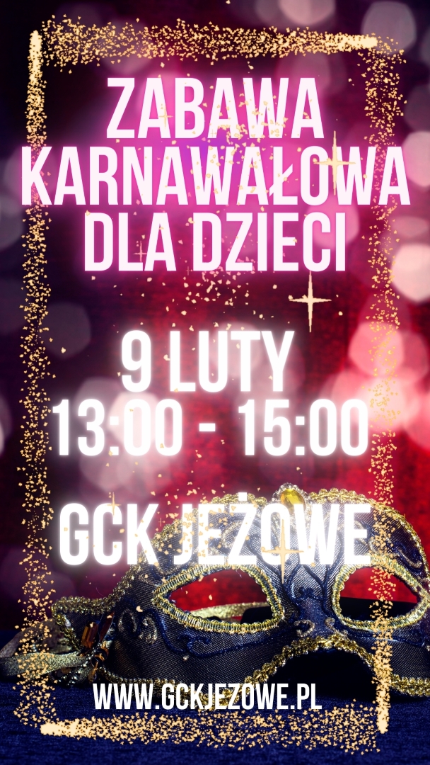 Zabawa karnawałowa dla dzieci