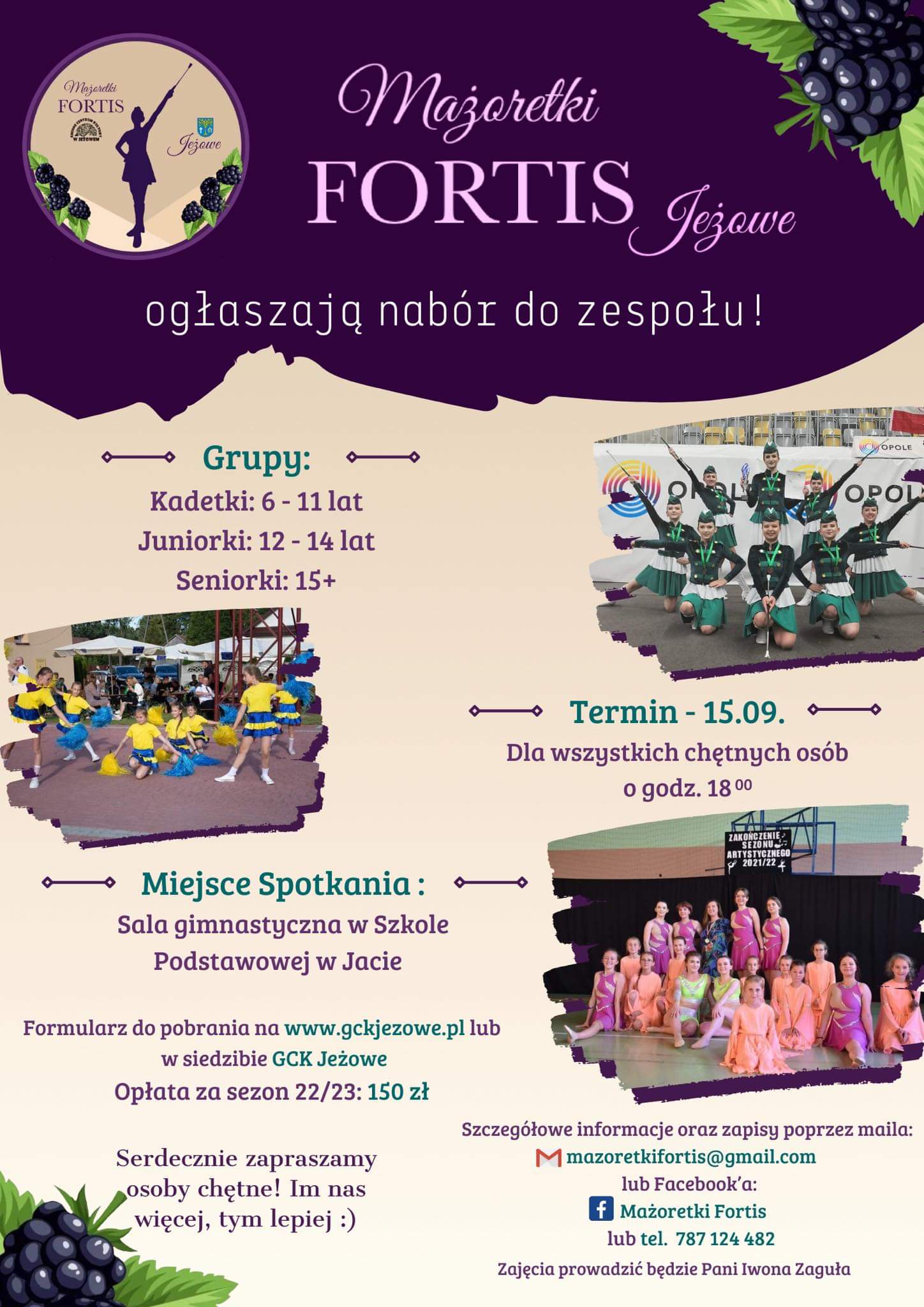Dołącz do Mażoretek "FORTIS"