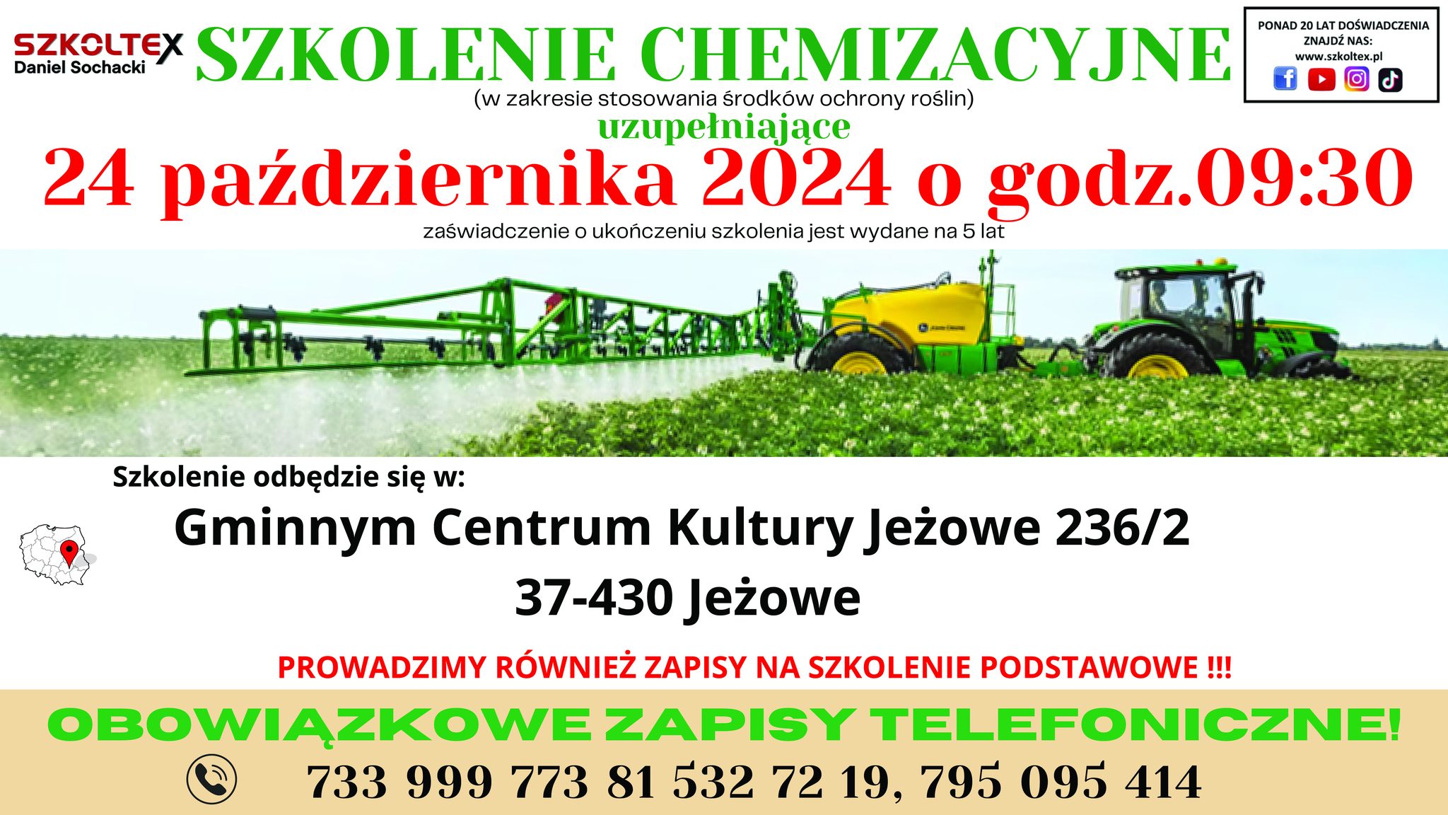Szkolenie chemiczne
