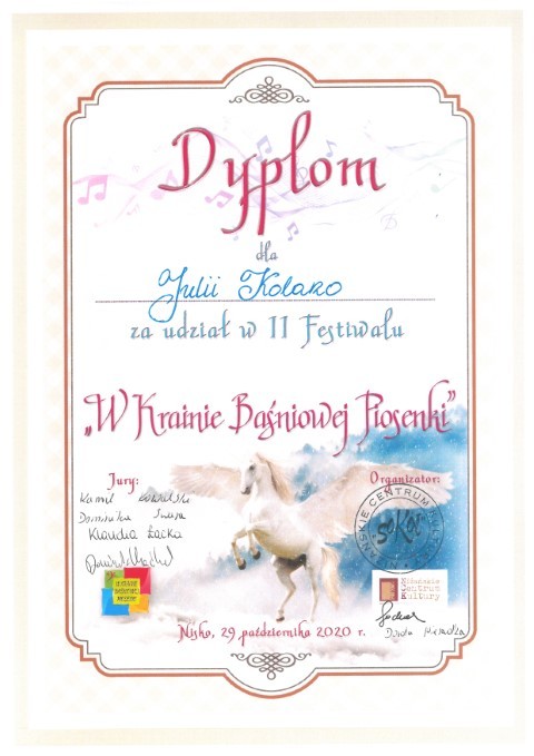 Udział Grupy Woklanej GCK w Konkursie