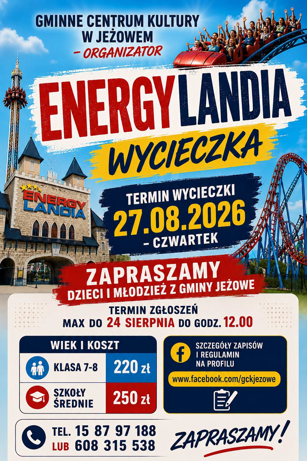 Energylandia - wycieczka