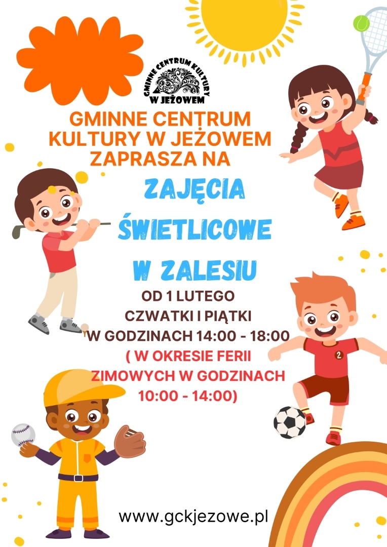 Zapraszamy do Świetlicy w Zalesiu