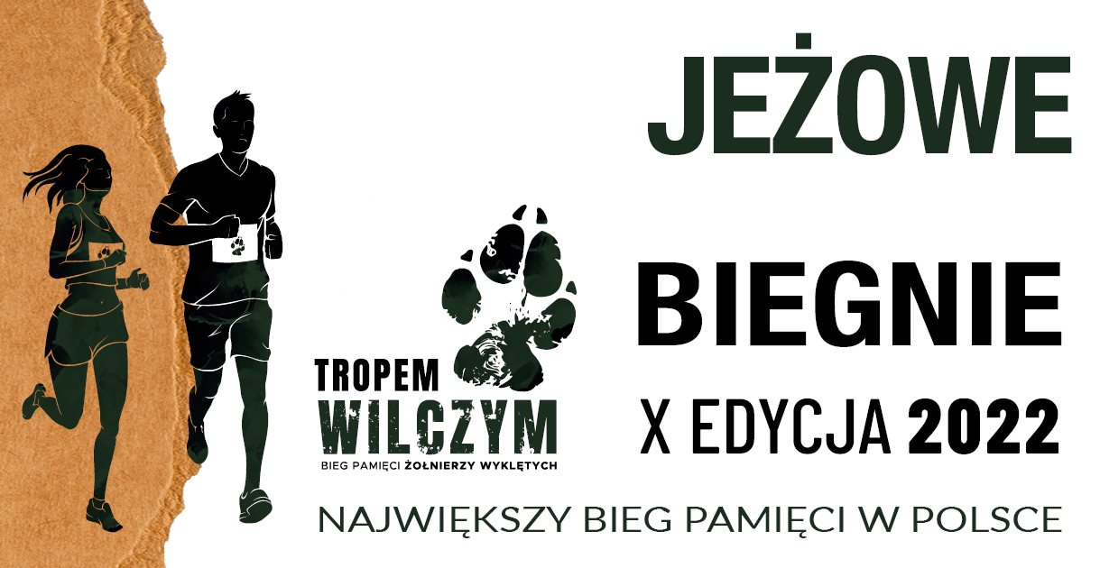 Tropem Wilczym Bieg Pamięci Żołnierzy Wyklętych Gmina Jeżowe 2022