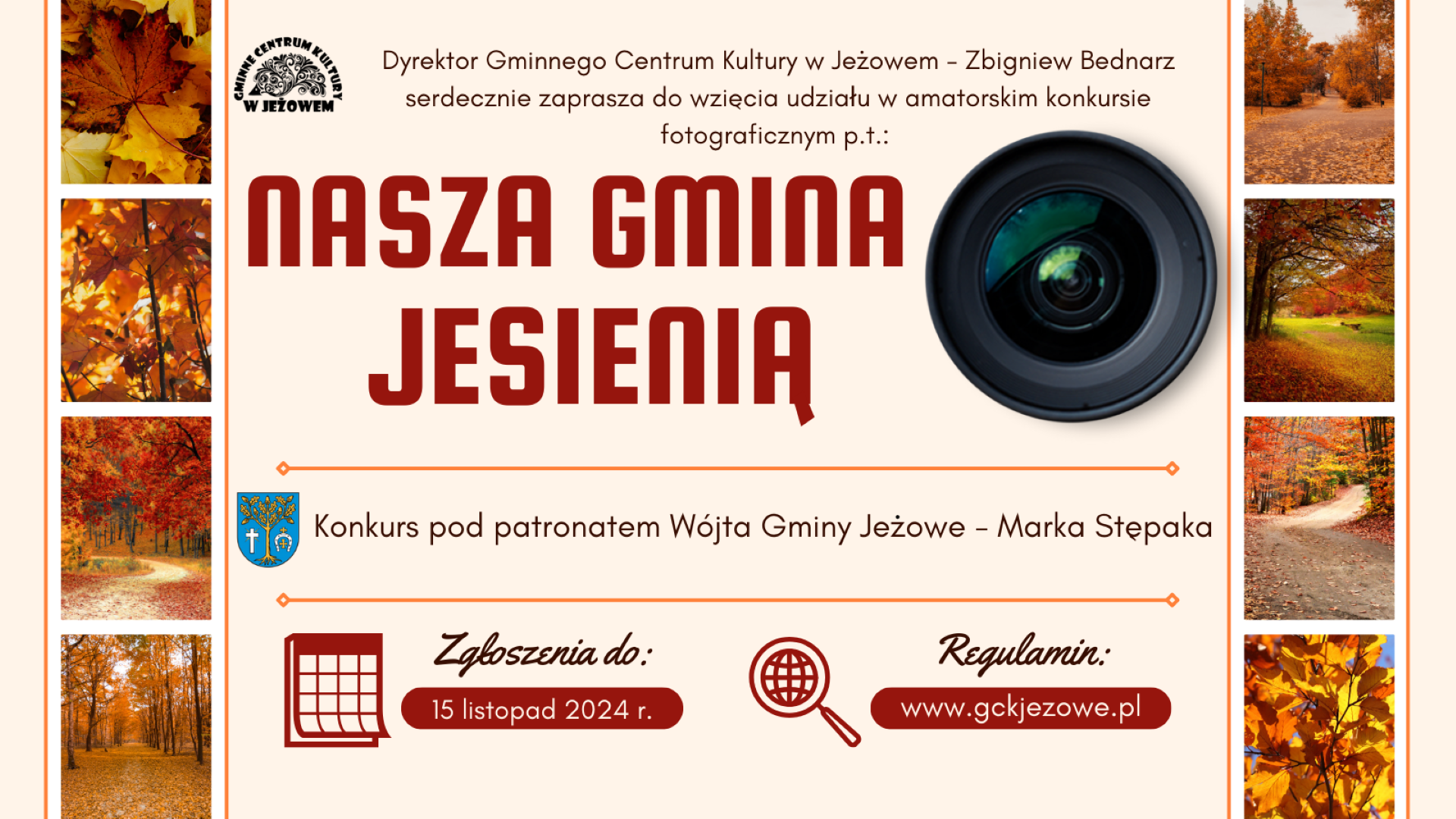 Amatorski Konkurs Fotograficzny "Nasza Gmina Jesienią"