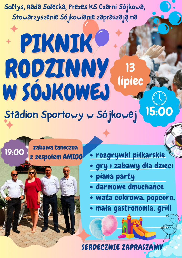 Piknik Rodzinny w Sójkowej