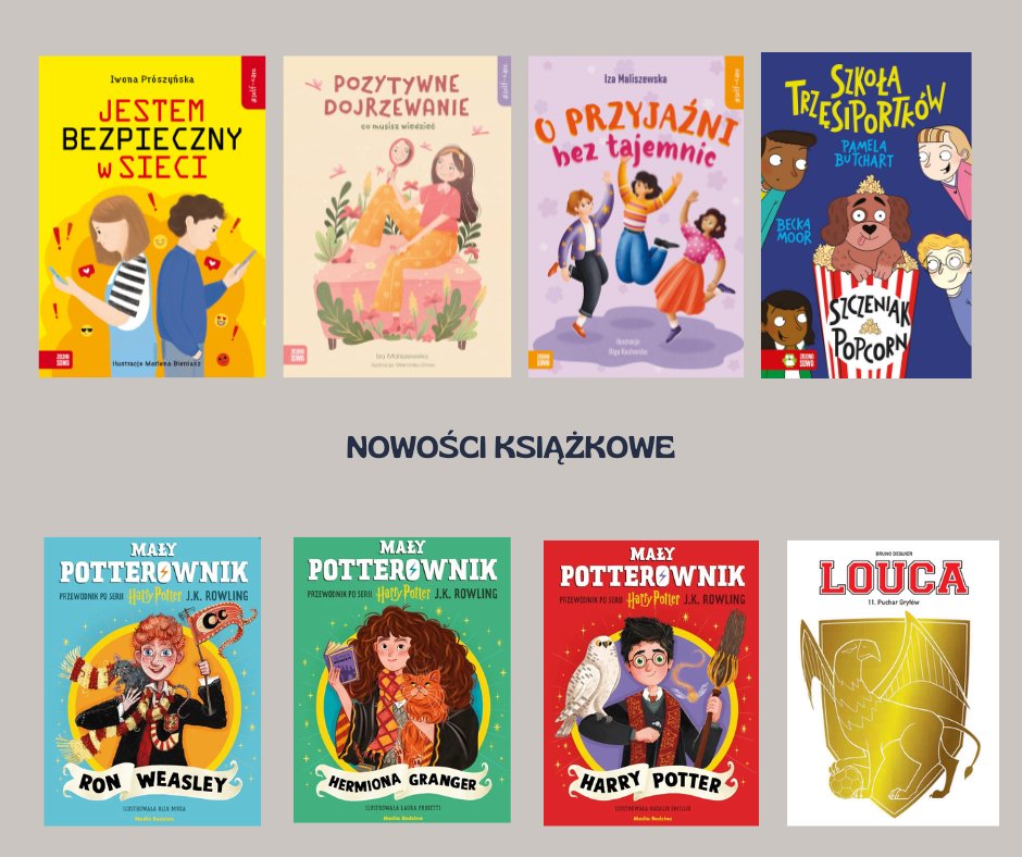 Biblioteka Publiczna w Cholewianej Górze - nowości listopad 2025