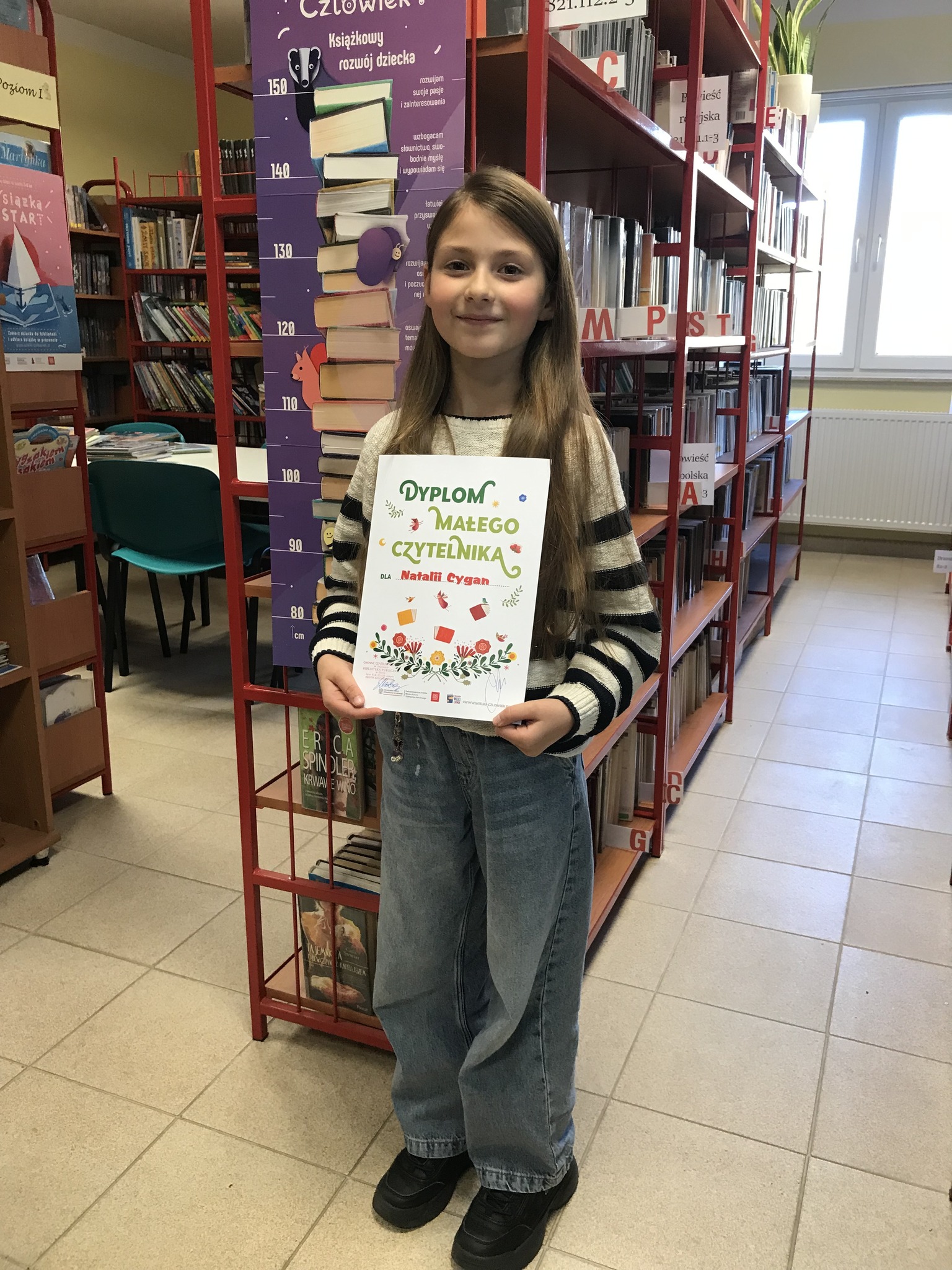 Nowi czytelnicy w bibliotece