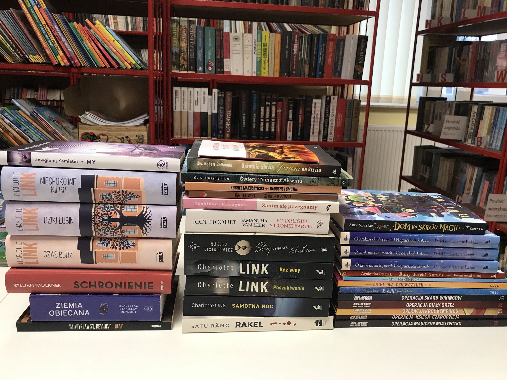 Biblioteka Publiczna w Jacie - nowości listopad 2025